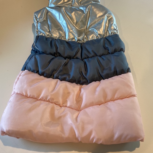 Little Lass toddler girl puffer vest size 4 - Picture 6 of 7